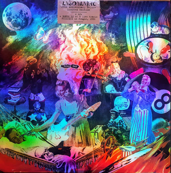 Green Day - Insomniac 25th Anniversary Edition w/ bonus live disc Green Day - Insomniac 25th Anniversary Edition w/ bonus live disc