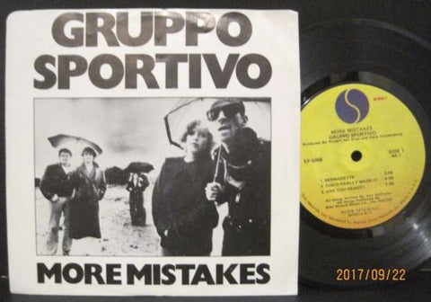 Gruppo Sportivo - More Mistakes Ep