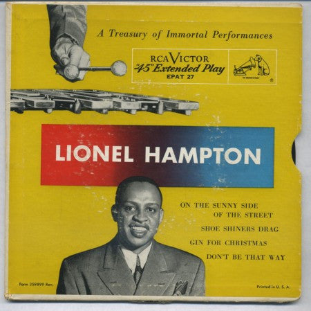 Lionel Hampton - On the Sunny Side of the Street / Show Shiner's Drag/ Gin for Christmas / Don't Be That Way