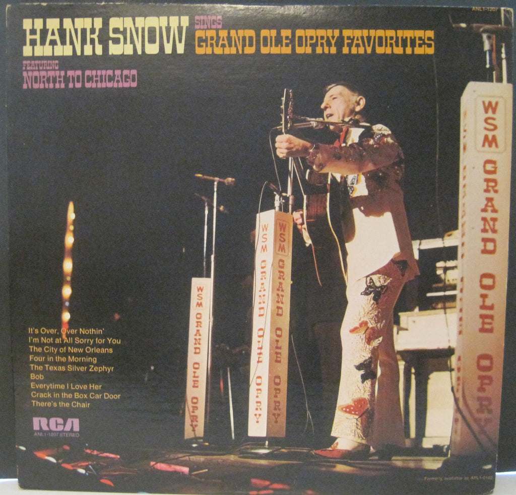 Hank Snow - Sings Grand Ole Opry Favorites