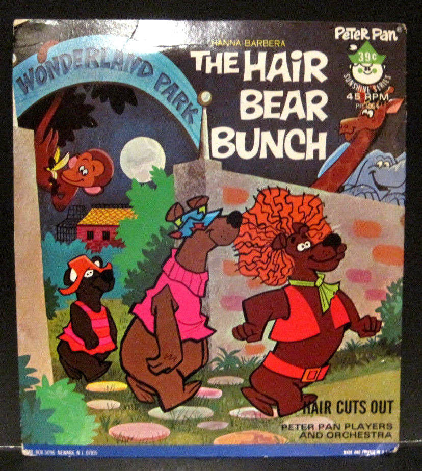 Hanna-Barbera - The Hair Bear Bunch b/w Hair Cuts Out