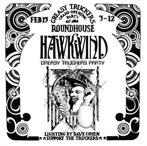 Hawkwind - Greasy Truckers Party - Live at the Roadhouse 1972 - LTD RSD