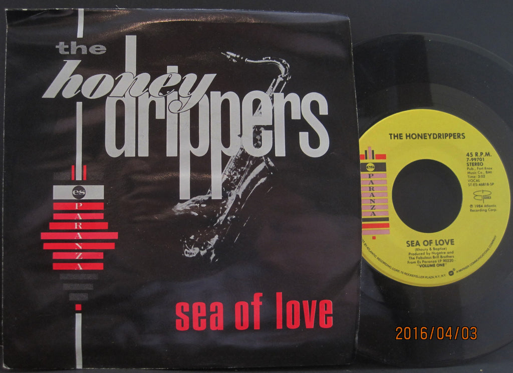 Honey Drippers - Sea of Love b/w Rockin' at Midnight PS