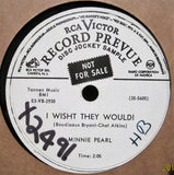 Minnie Pearl - I Wish They Would! b/w Man (Uh-Huh)