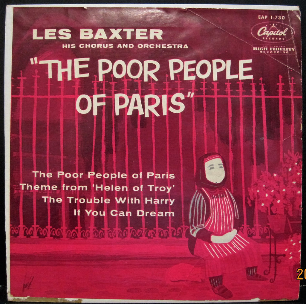 Les Baxter - The Poor People of Paris Ep