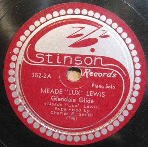 Meade Lux Lewis - Glendale Glide b/w Denapas Parade