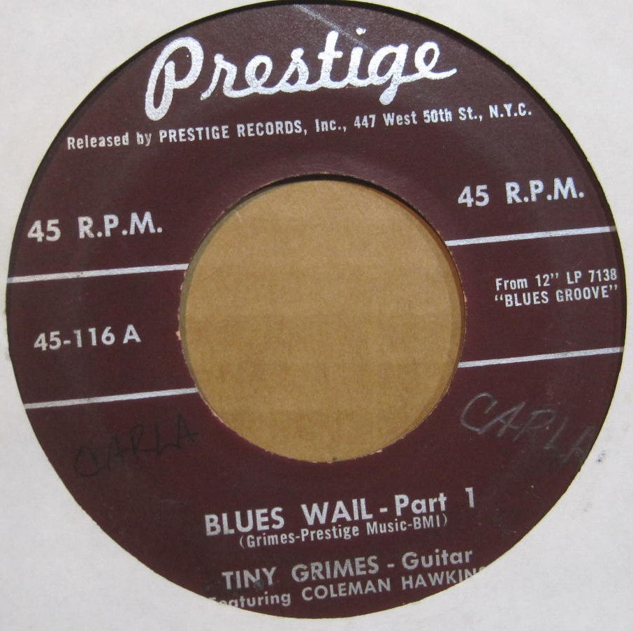 Tiny Grimes - Blues Wail Part 1 and 2