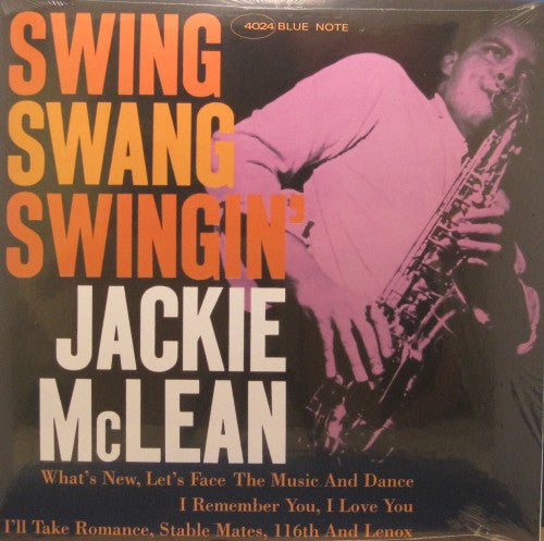 Jackie McLean - Swing Swang Swingin'