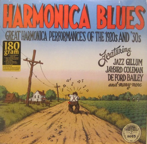 Various - Harmonica Blues 180g R. Crumb cover art