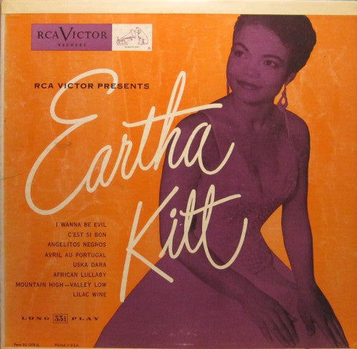 Eartha Kitt - RCA Presents 10"