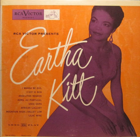 Eartha Kitt - RCA Presents 10"