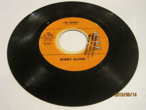 Bobby Bland - I'm Sorry/ Yum Yum Tree