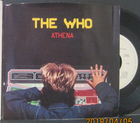 The Who - Athena b/w It's Your Turn w/ PS