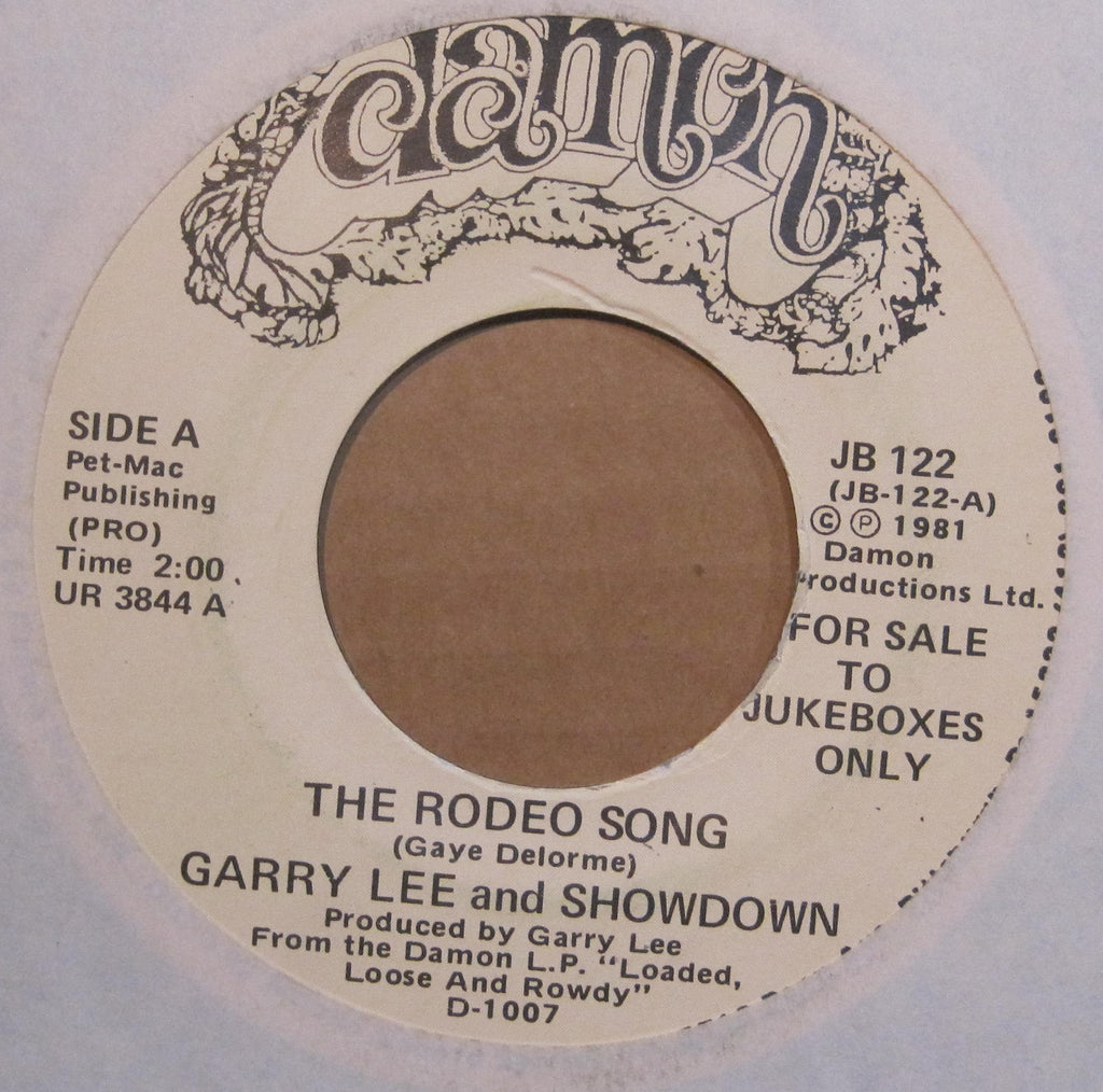 Garry Lee and Showdown - The Rodeo Song b/w Cajun Boogie
