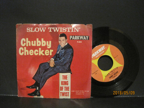 Chubby Checker - Slow Twistin' b/w La Paloma Twist  PS