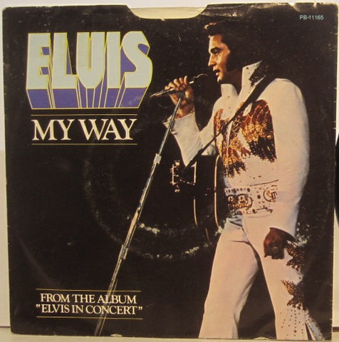 Elvis Presley - My Way / America The Beautiful w/ PS