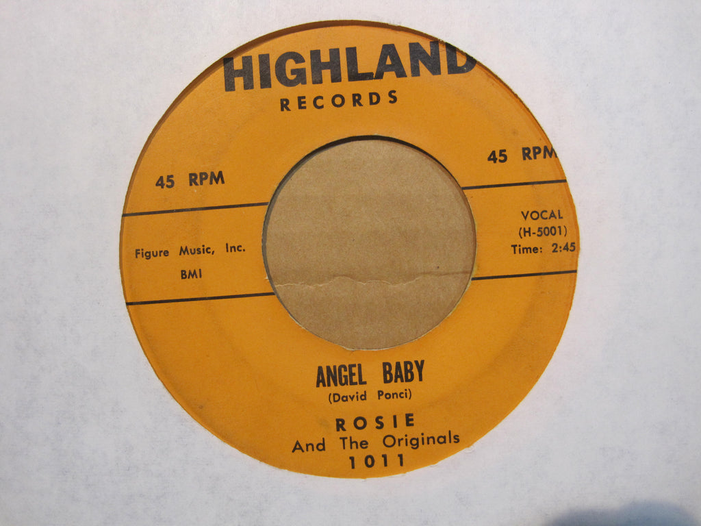 Rosie and The Originals - Angel Baby b/w Give Me Love