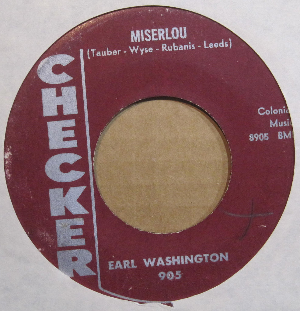Earl Washington - Miserlou b/w Wolf Call