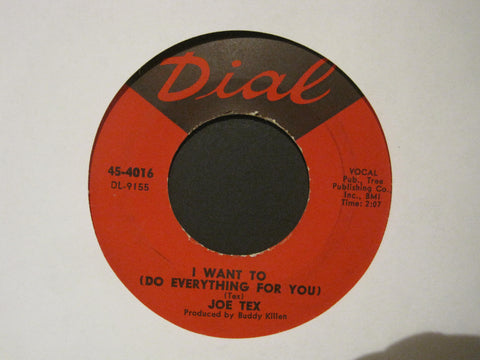 Joe Tex - Funny Bone b/w I Want To (Do Everything For You)