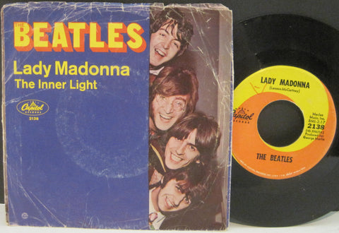 Beatles - Lady Madonna b/w Inner Light  PS