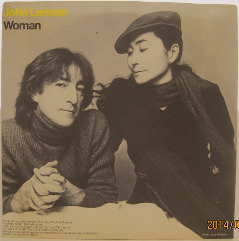 John Lennon - Woman / Beautiful Boys w/ PS