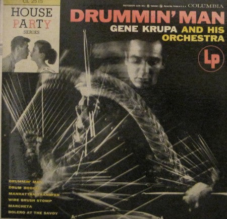 Gene Krupa - Drummin' Man 10"