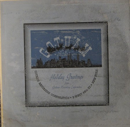 Gotham Records - Holiday Greetings 1951