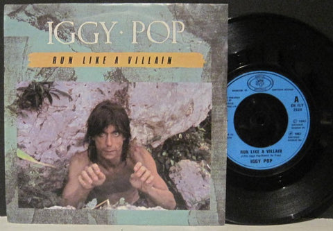 Iggy Pop - Run Like a Villain b/w Platonic