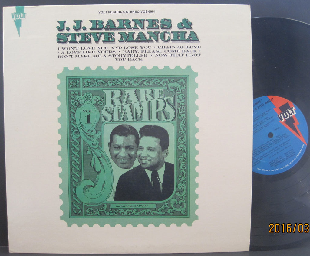 J.J. Barnes & Steve Mancha - Rare Stamps - Original