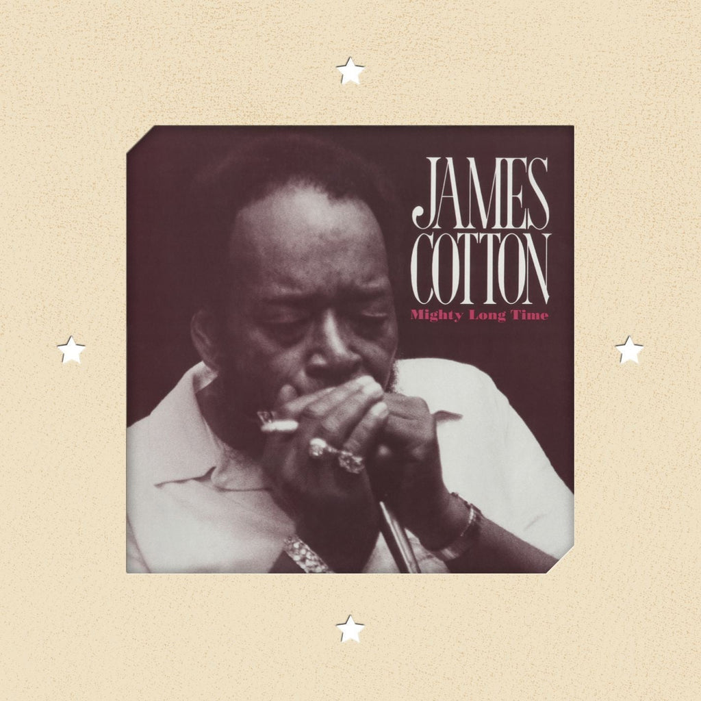 James Cotton - Mighty Long Time 2 LP set on Limited COLORED vinyl