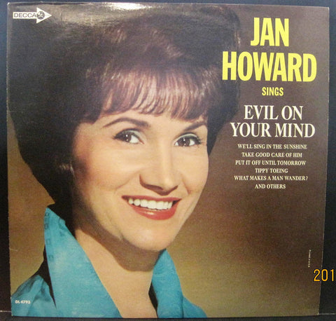 Jan Howard - Sings Evil On Your Mind