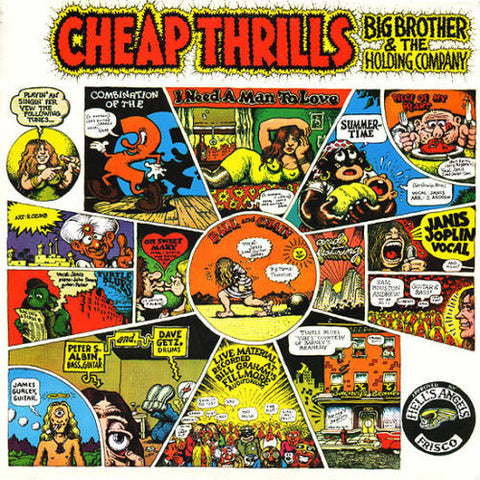 Big Brother & The Holding Company featuring Janis Joplin - Cheap Thrills 180g