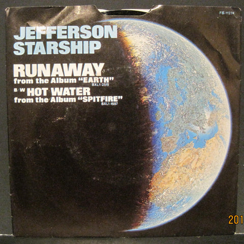Jefferson Starship - Runaway b/w Hot Water  PS