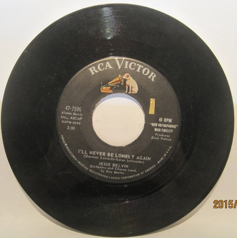 Jesse Belvin - I'll Never be Lonely Again/ Give Me Love