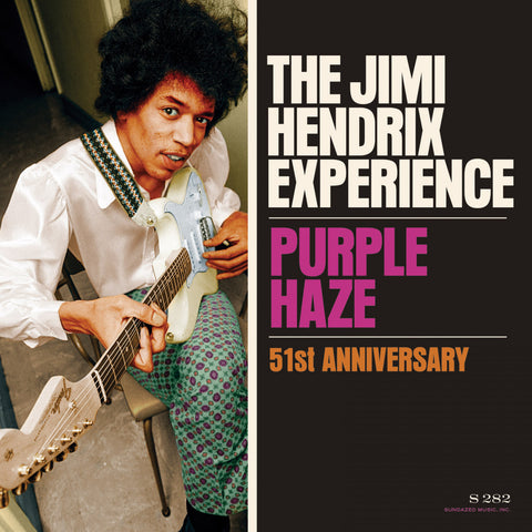 Jimi Hendrix - Purple Haze / 51st Anniversary on colored vinyl