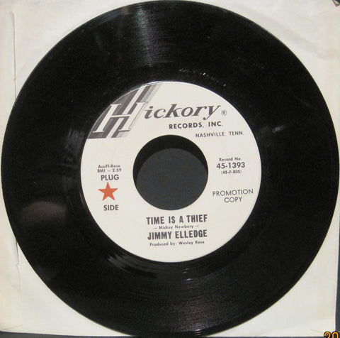 Jimmy Elledge - Time Is A Thief b/w I Just Walked In PROMO