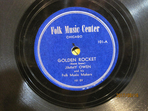 Jimmy Owen & His Folk Music Makers - Golden Rocket b/w Shotgun Boogie