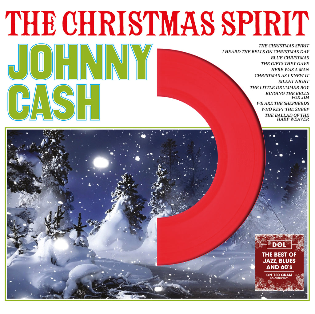 Johnny Cash - The Christmas Spirit - on Colored vinyl