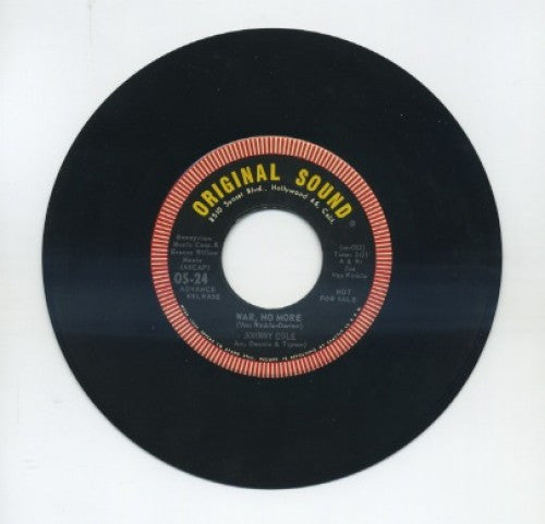 Johnny Cole - War, No More / Love Of Diane
