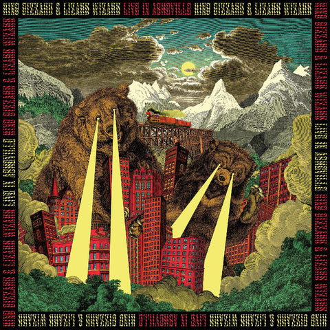 King Gizzard and the Lizard Wizard - Live in Asheville 3 LP box on LTD colored vinyl w/ bonus poster