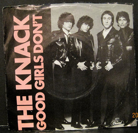 Knack - Good Girls Don't b/w Frustrated  PS