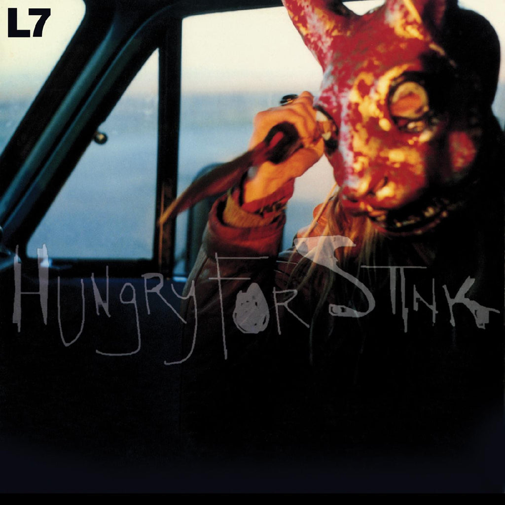 L7 - Hungry For Stink on limited colored vinyl + lyric sheet