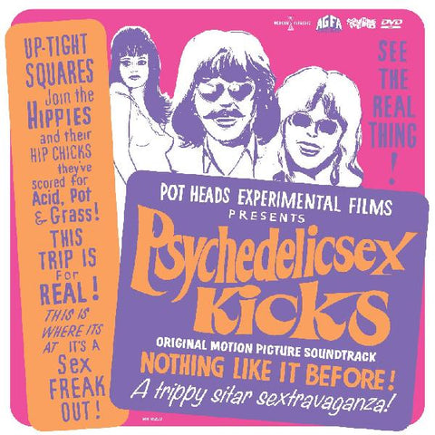 Psychedelic Sex Kicks - Original Motion Picture Soundtrack (COLOR VINYL + DVD)