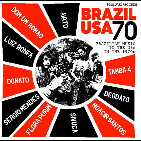 Various - Brazil USA '70 - 2 LP set w/ download