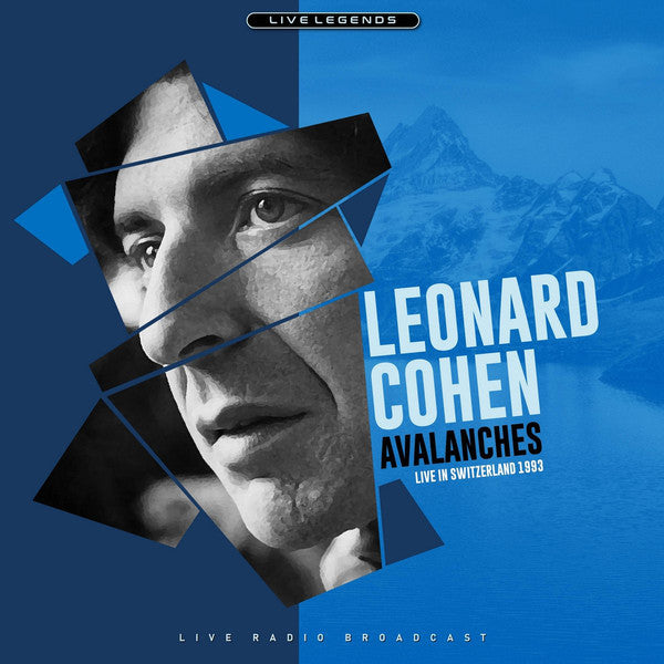 Leonard Cohen - Avalanches - Live in 1993 - Import LP BLUE vinyl!