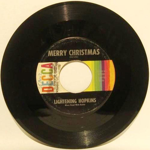 Lightning Hopkins - Happy New Year/ Merry Christmas