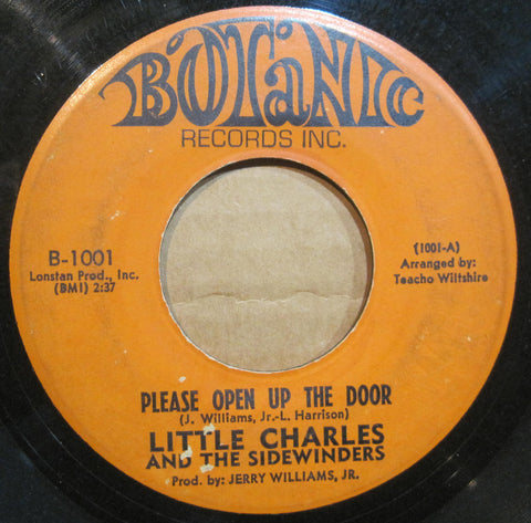 Little Charles & The Sidewinders - Please Open Up The Door b/w Shanty Town