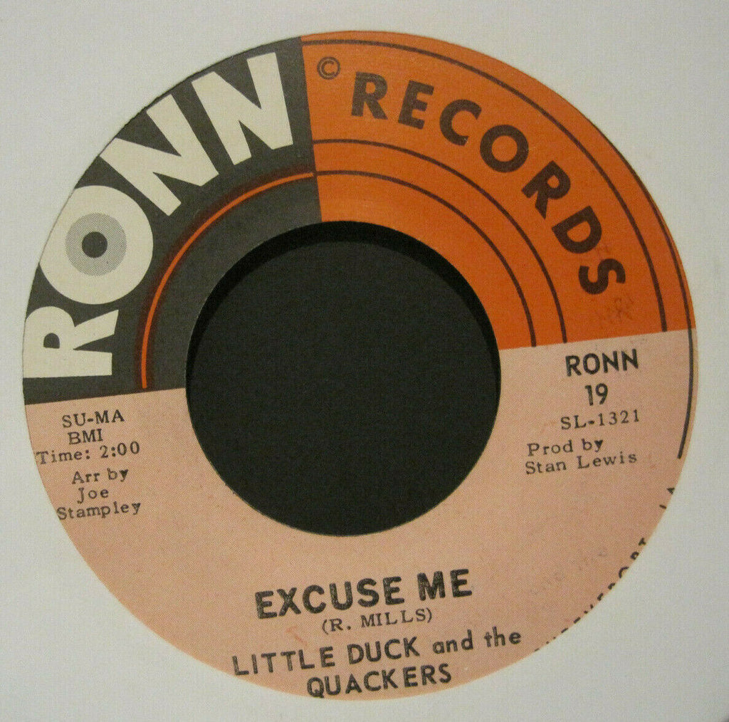 Little Duck and The Quackers - Excuse Me b/w Out of Sight