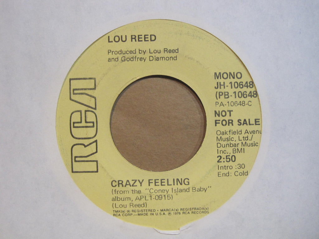 Lou Reed - Crazy Feeling PROMO
