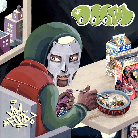 MF Doom - Mmmm...Food - 2 LP set on pink & green vinyl w/ download